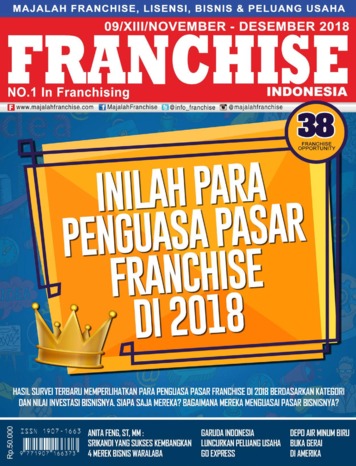 Info Franchise Indonesia Magazine November December 2018 Gramedia Digital