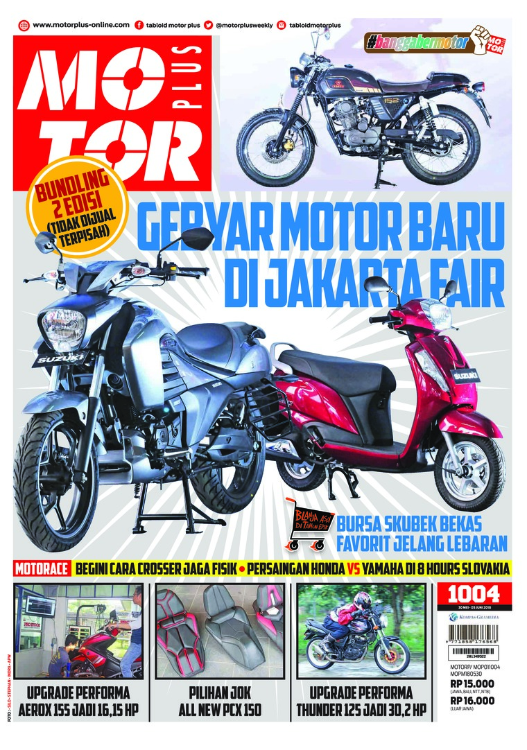 Jual Majalah Motor Plus Ed 1004 Mei 2018 Gramedia Digital Indonesia