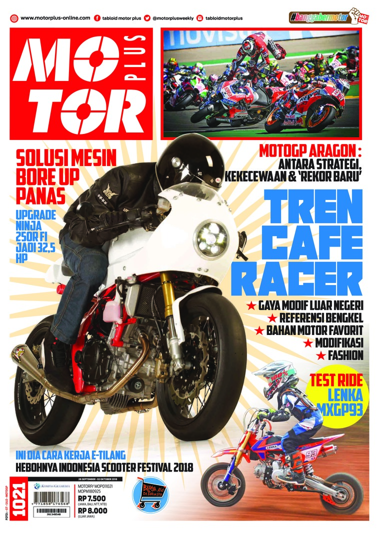 Jual Majalah Motor Plus Ed 1021 September 2018 Gramedia Digital