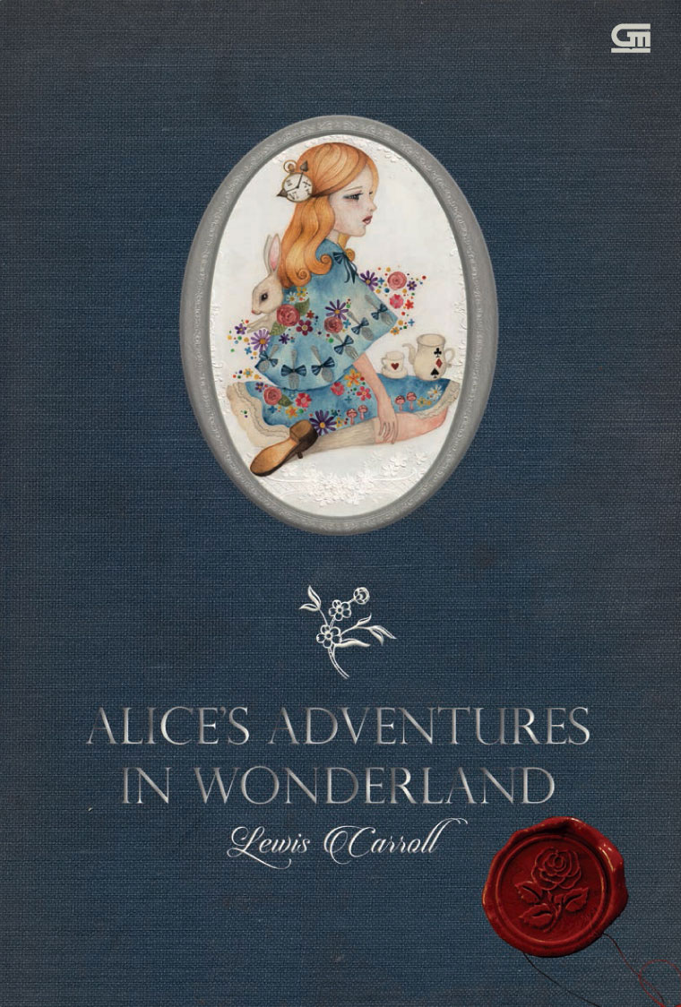 Alice In Wonderland Book Cover : Alice In Wonderland Book Cover On Behance