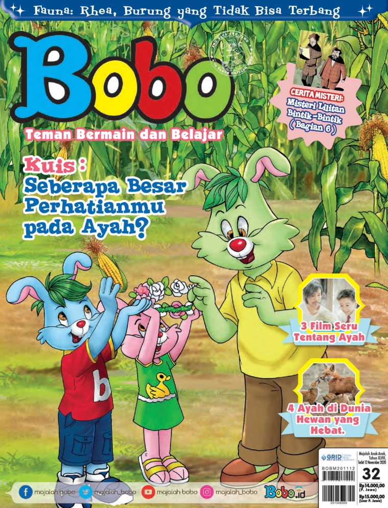 Jual Majalah Bobo Ed 32 2020 Gramedia Digital Indonesia