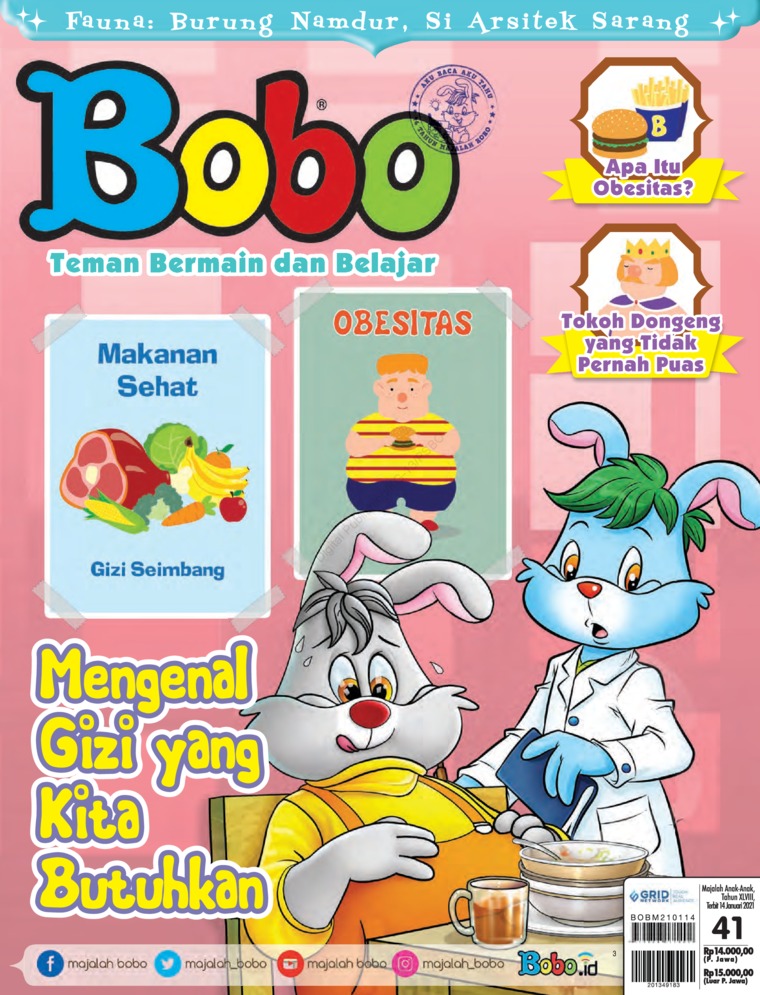 Jual Majalah Bobo Ed 41 2021 Gramedia Digital Indonesia