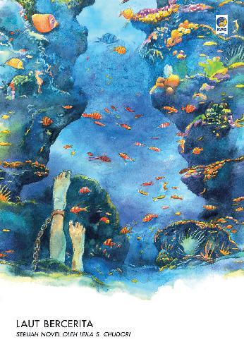 Hasil gambar untuk laut bercerita cover buku