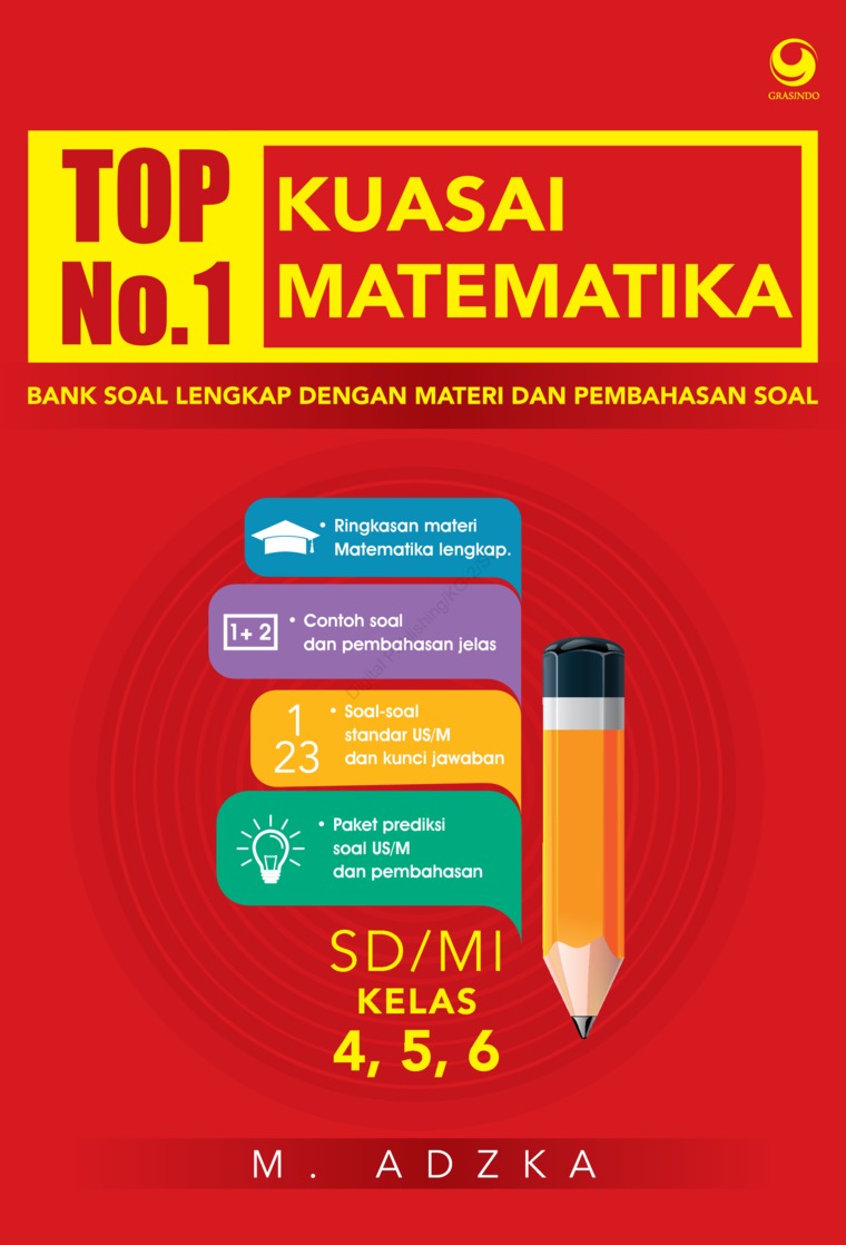 Top No 1 Kuasai Matematika Sd Mi Kelas 4 5 6 Book By Muklis Kanto S E M S Ph D Gramedia Digital
