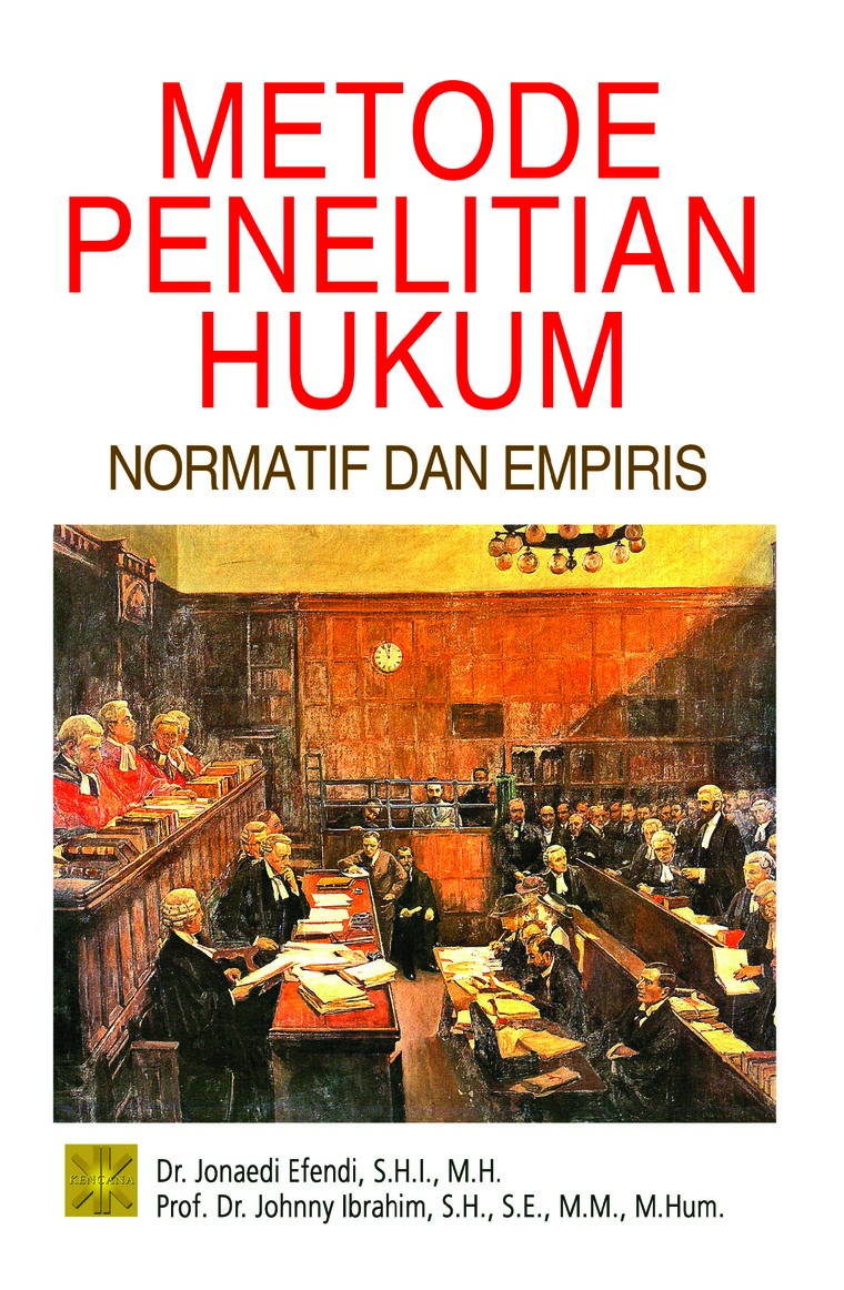 Cover Buku Metode Penelitian Hukum Normatif Dan Empiris
