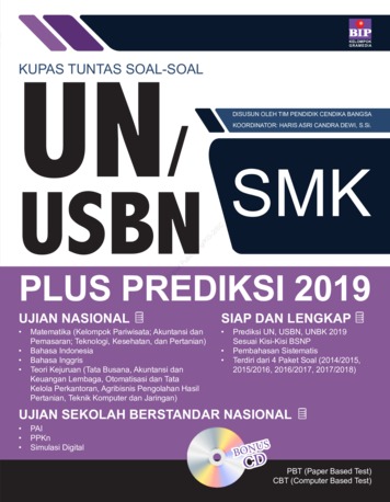 Kupas Tuntas Soal Soal Un Usbn Smk Plus Prediksi 2019 Book By Tim