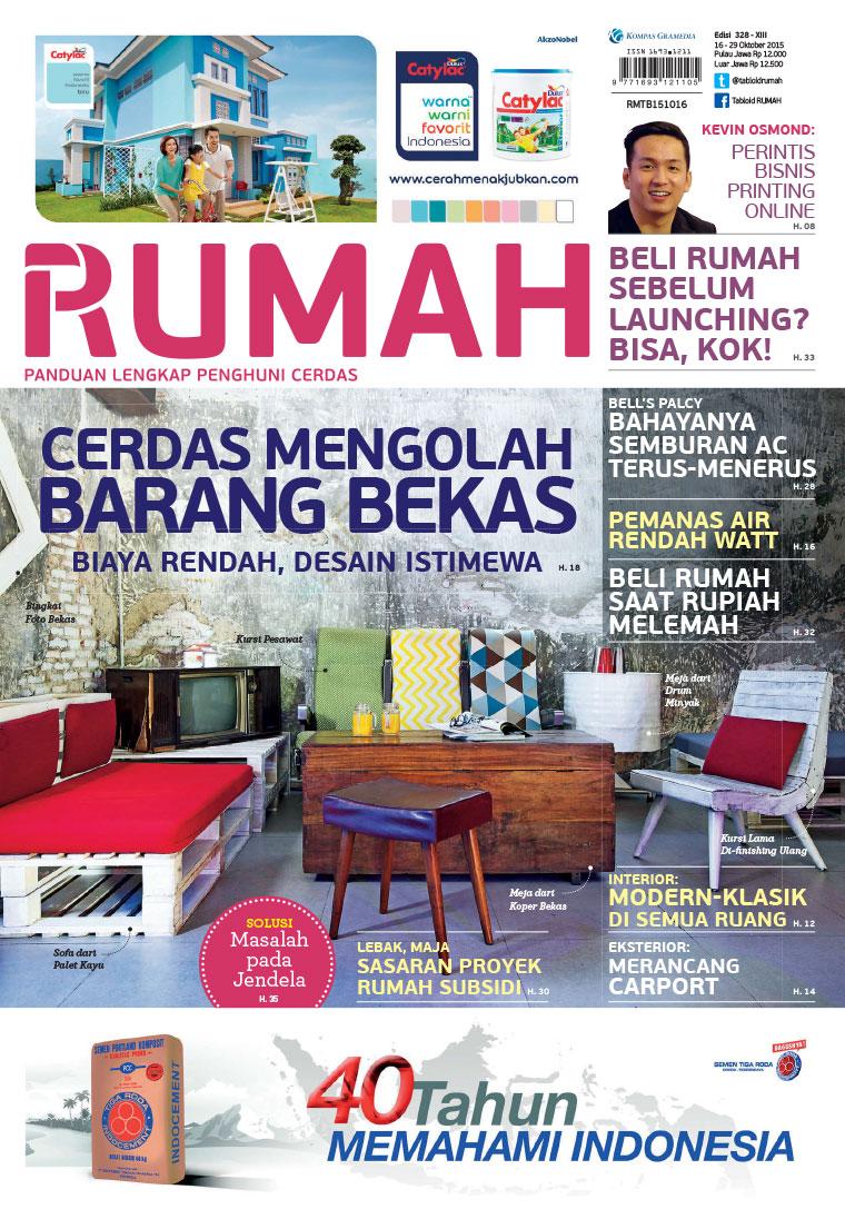 Jual Majalah Tabloid RUMAH ED 328 2015 Gramedia Digital Indonesia