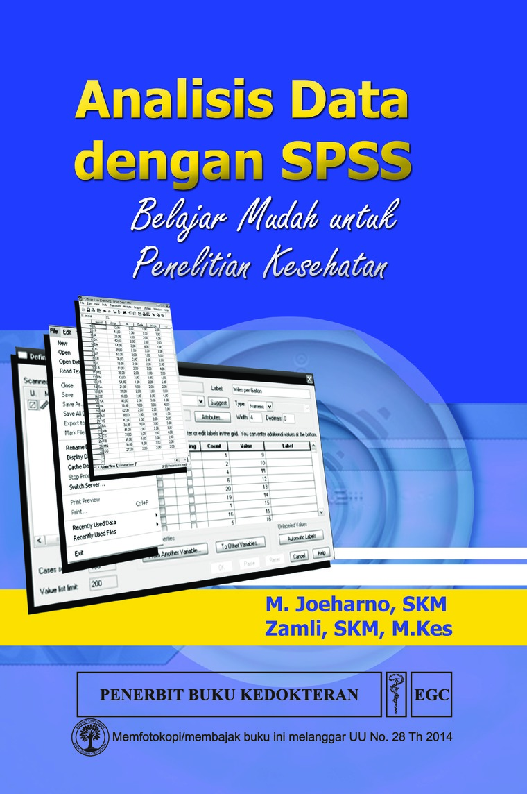 Jual Buku Analisis Data Dengan Spss Oleh M Joeharno Skm Gramedia Digital Indonesia