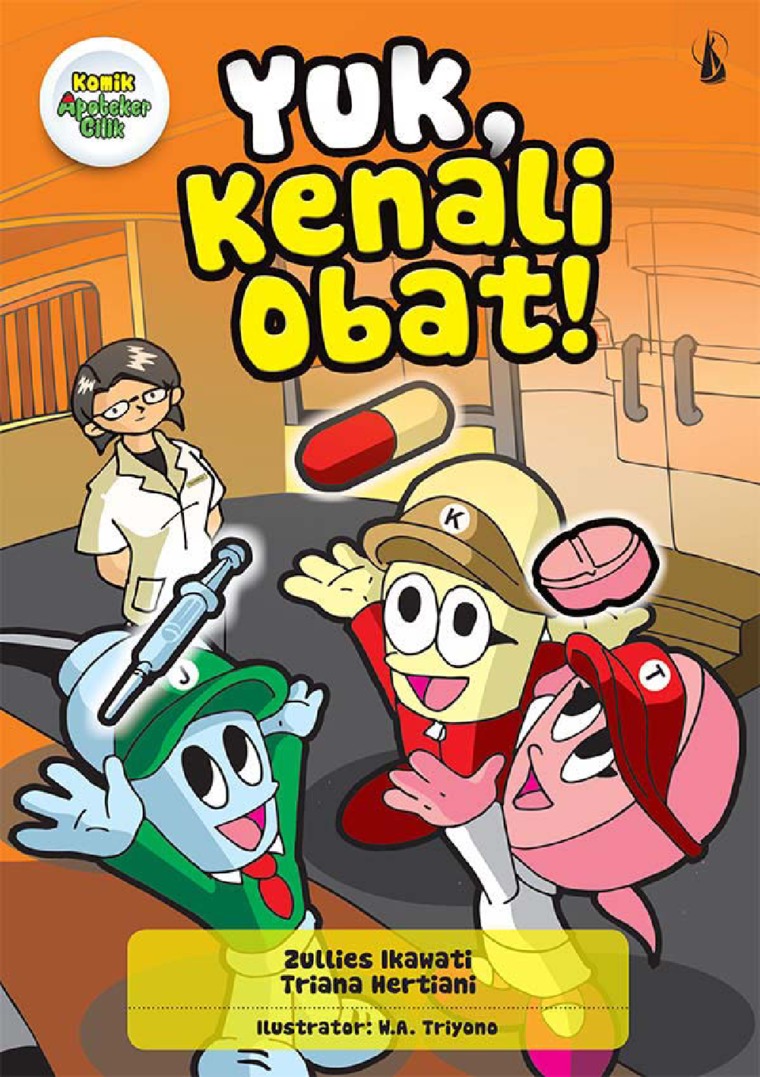 Yuk Kenali Obat Komik  Apoteker Cilik Book by Prof 