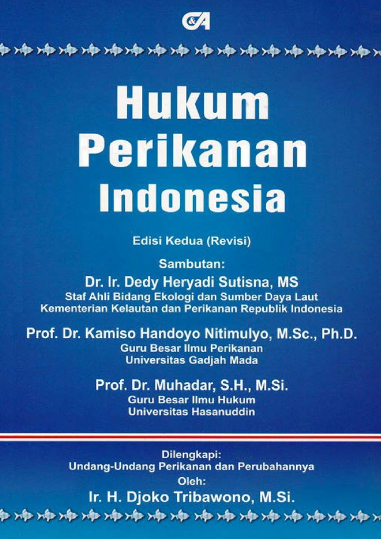 Jual Buku Hukum Perikanan Indonesia Oleh Ir H Djoko Tribawono M Si Gramedia Digital Indonesia