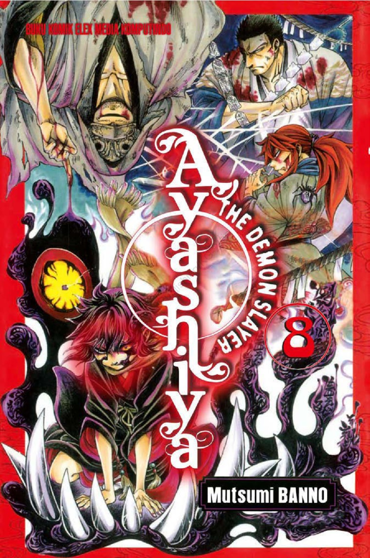 Jual Buku AYASHIYA-The Demon Slayer 08 Karya Mutsumi Banno