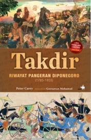TAKDIR Riwayat Pangeran Diponegoro, 1785-1855 Single Edition