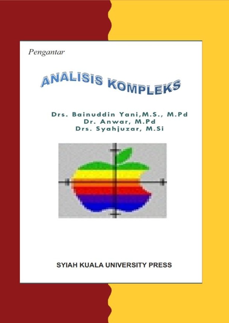 Jual Buku Pengantar Analisis Kompleks Oleh Bainuddin Yani Anwar Syahjuzar Gramedia Digital Indonesia
