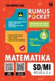 Rumus Pocket Matematika SD/MI Kelas 4 , 5 ,6 Single Edition