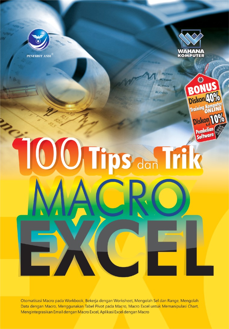 100 Tips Dan Trik Macro Excel Book By Wahana Komputer Gramedia Digital