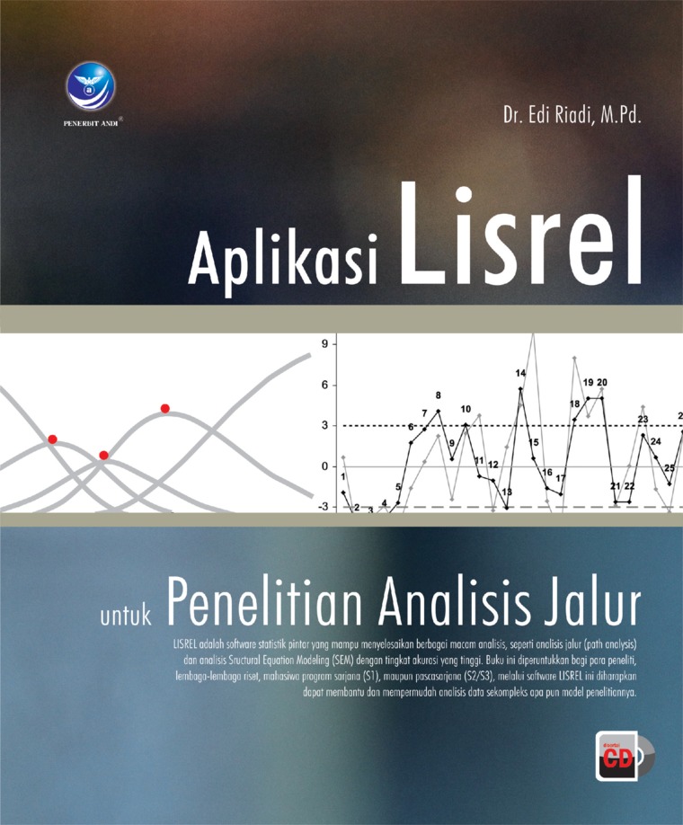 Jual Buku Aplikasi Lisrel Untuk Penelitian Analisis Jalur Oleh Dr Edi Riadi M Pd Gramedia Digital Indonesia