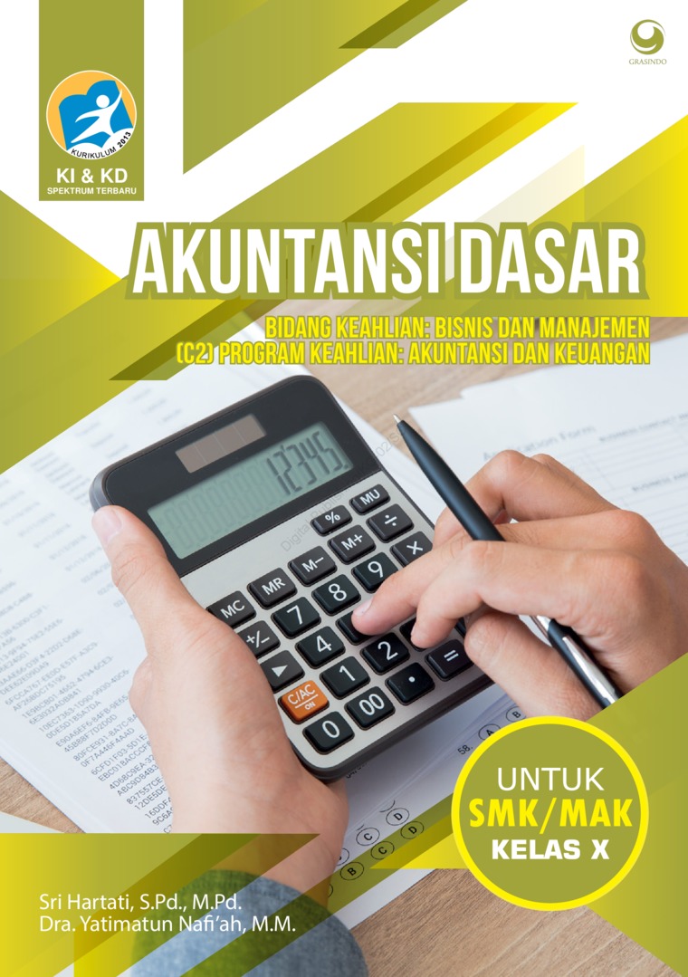 Jual Buku Akuntansi Dasar Untuk Smk Mak Kelas X Oleh Sri Hartati S Pd M Pd Dan Dra Yatimatun Nafi Ah M M Gramedia Digital Indonesia