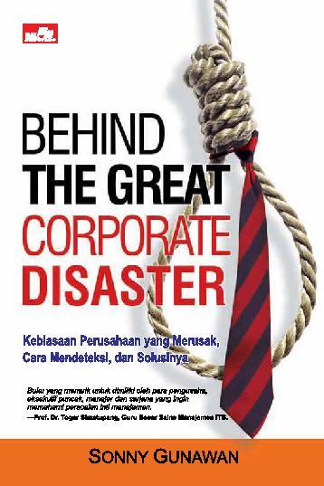 Behind The Great Corporate Disaster Book by Sonny Gunawan - Gramedia Digital