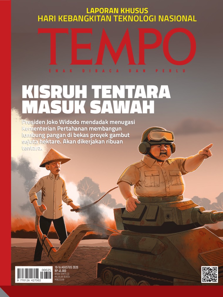 Cover majalah tempo terbaru 2020