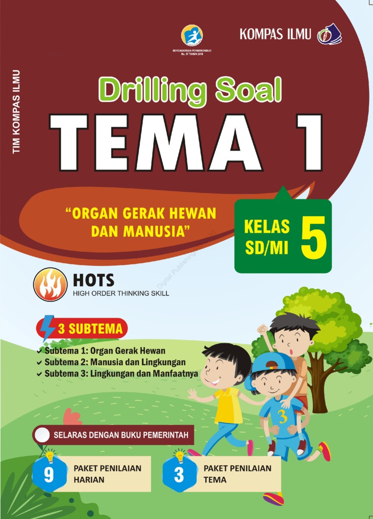 Jual Buku Drilling Soal Tema 1 Organ Gerak Hewan Dan Manusia Kelas 5 Sd Mi Oleh Tim Kompas Ilmu Gramedia Digital Indonesia