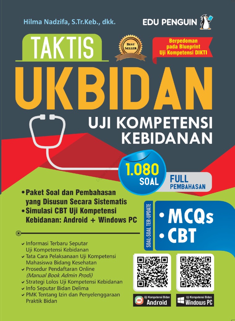 Jual Buku Taktis Uk Bidan Uji Kompetensi Kebidanan Oleh Hilma Nadzifa S Tr Keb Dkk Gramedia Digital Indonesia