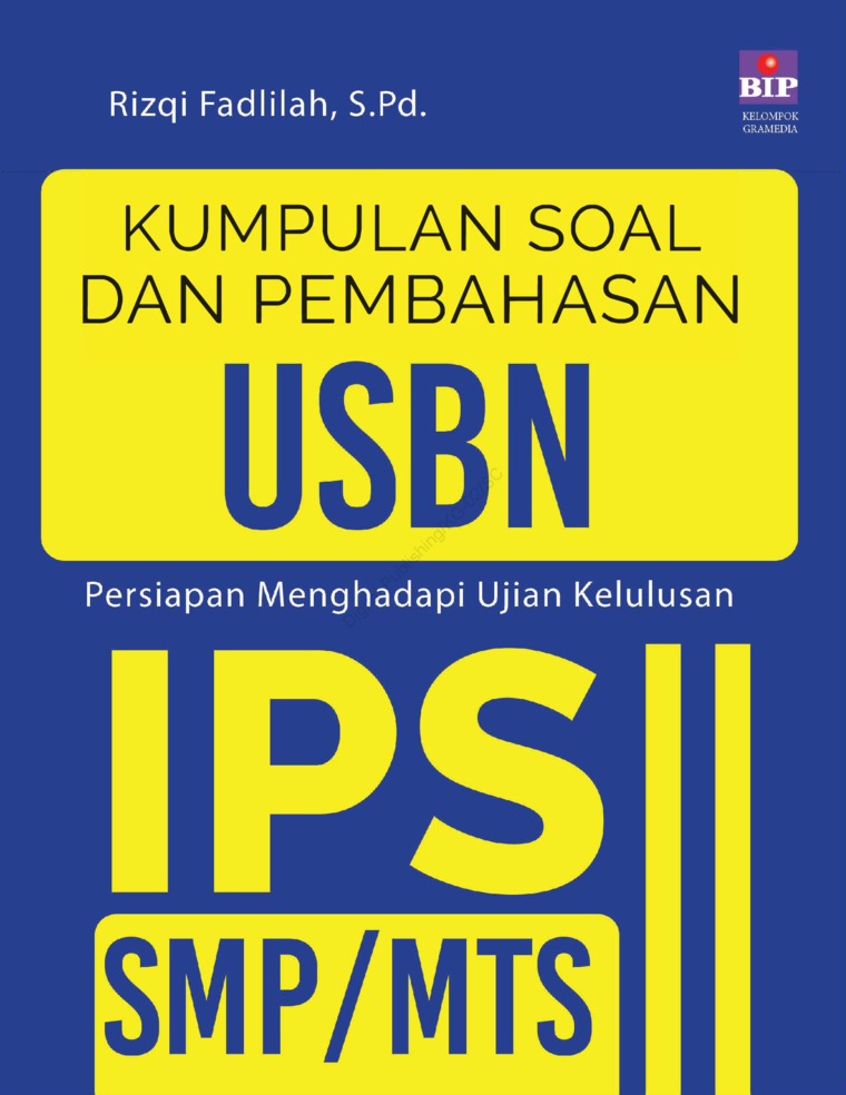 Kumpulan Soal Dan Pembahasan Usbn Ips Smp Mts Book By Rizqi Fadlilah S Pd Gramedia Digital