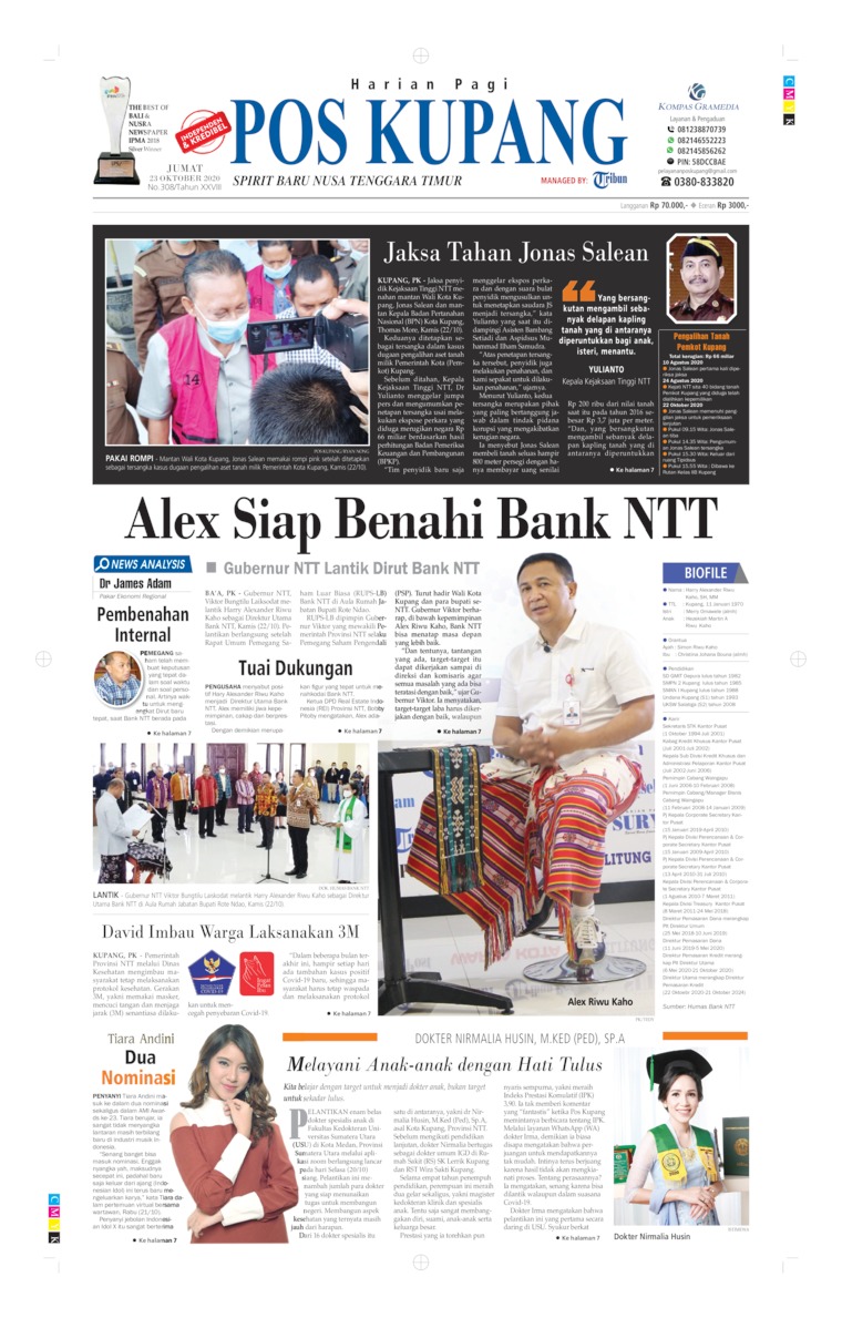 Berita Hari Ini Pos Kupang Ntt