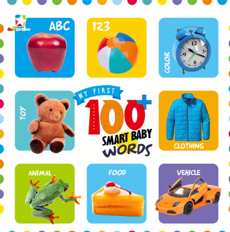 Download Opredo My First 100 Smart Baby Words Book By Tim Oopredoo Gramedia Digital