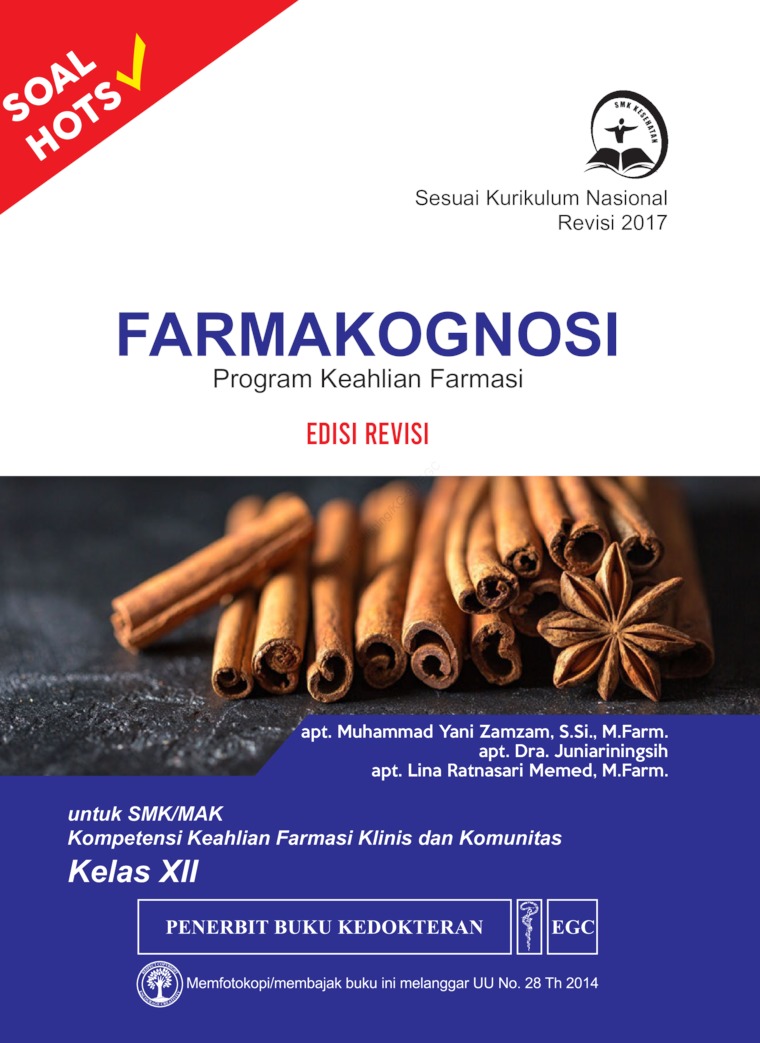 Buku Farmakognosi – Studyhelp