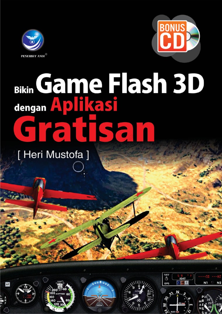 Jual Buku Bikin Game Flash 3D Dengan Aplikasi Gratisan+cd Karya Heri Mustofa