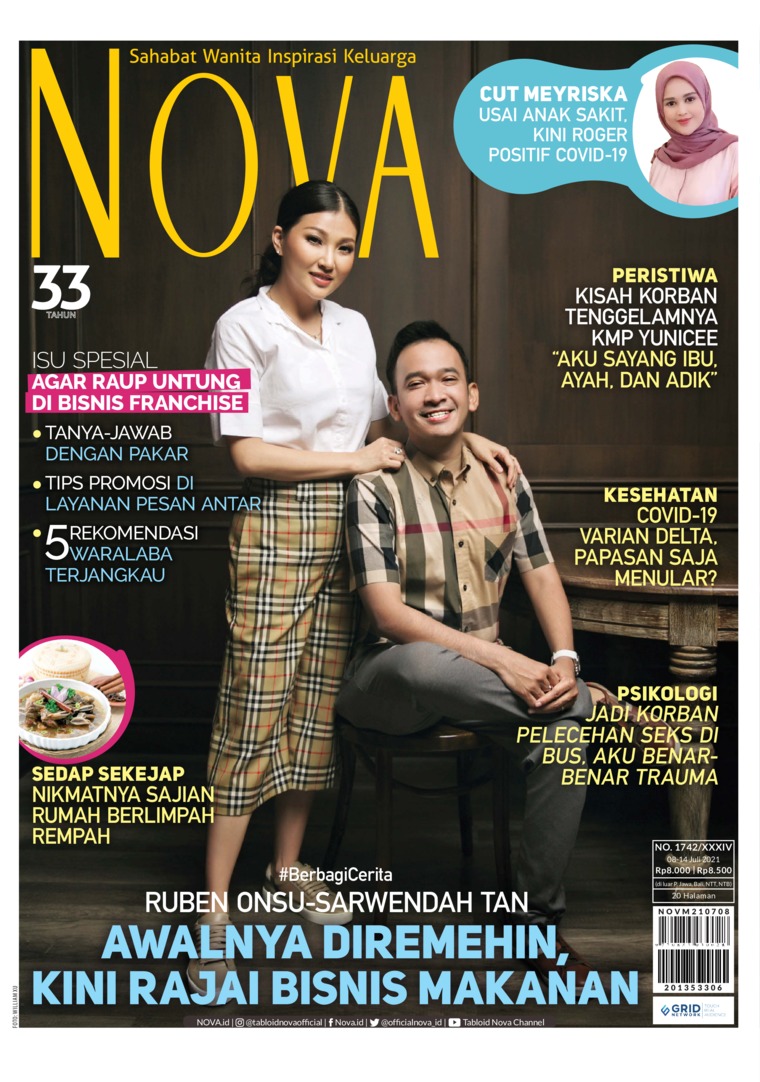 Jual Majalah NOVA / ED 1742 2021 Karya NOVA