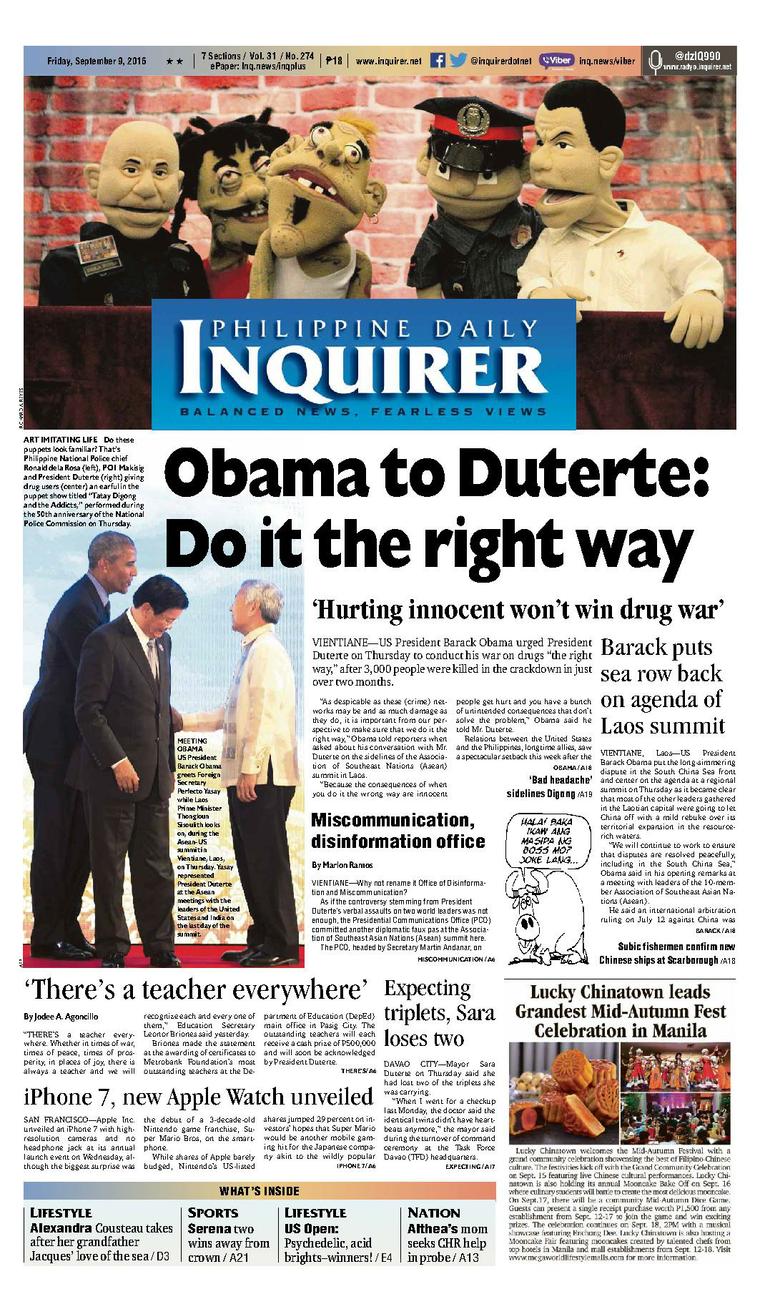 Philippine daily newspapers