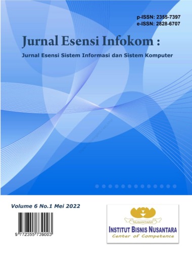 Gambar - Jurnal Esensi Infokom Vol 6 No. 1 Mei 2022
