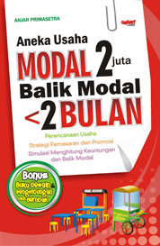 Aneka Usaha MODAL 2 juta Balik Modal <2 BULAN  Single Edition
