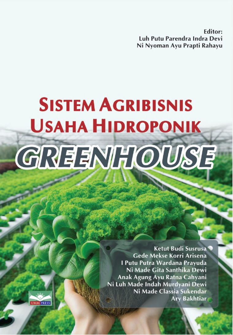 Jual Buku SISTEM AGRIBISNIS USAHA HIDROPONIK GREENHOUSE Karya  